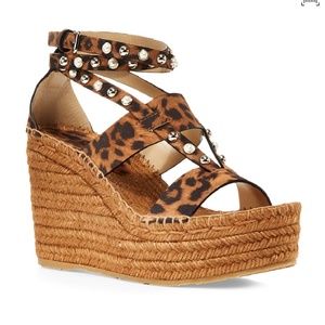 NEW in Box Jimmy Choo DANICA 110 Espadrille Wedges